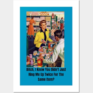 Vintage Grocery Store Karen Posters and Art